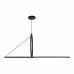Подвесной светильник SUSPENSION CERCLE ET TRAIT – GRAPHITE SATINE L120