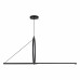 Подвесной светильник SUSPENSION CERCLE ET TRAIT – GRAPHITE SATINE L120