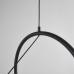 Подвесной светильник SUSPENSION CERCLE ET TRAIT – GRAPHITE SATINE L120