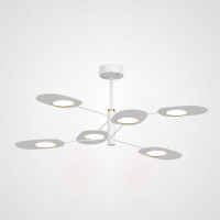 Люстра на штанге INGEL D90 6 lamps White