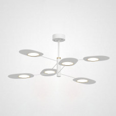 Люстра на штанге INGEL D90 6 lamps White