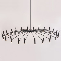 Люстра POP P40 Chandelier 24 lamps D130 Mod.A Black