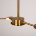 Люстра на штанге LATE D55 Gold