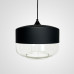 Подвесной светильник NORD D D25 Black/Transparent