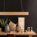 Подвесной реечный светильник RISTON Light brown