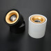 Потолочный светильник AGENDA black+gold 7W