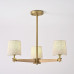 Люстра Jorgenson D70 Beige/Light wood