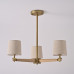 Люстра Jorgenson D70 Beige/Light wood