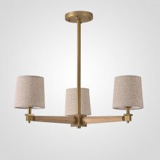 Люстра Jorgenson D70 Beige/Light wood