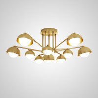 Потолочная люстра FABIANA L10 Brass
