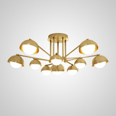 Потолочная люстра FABIANA L10 Brass