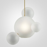 Подвесной светильник GIOPATO & COOMBES BOLLE BLS LAMP white glass 4