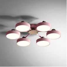 Потолочная люстра MOVE 6 Pink