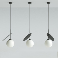 Подвесной светильник CHERRY D25 Black/White