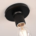 Потолочный светильник RH Utilitaire Socket Flushmount Black