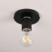 Потолочный светильник RH Utilitaire Socket Flushmount Black