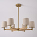 Люстра Jorgenson D85 Beige/Light wood