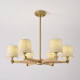 Люстра Jorgenson D85 Beige/Light wood
