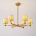 Люстра Jorgenson D85 Beige/Light wood