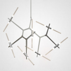 Люстра Агнес Chandelier Summer 14 Silver