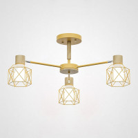 Потолочная люстра CORF B3 Yellow 3 lamps