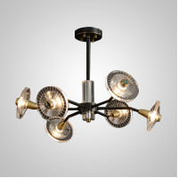 Потолочная люстра JANICA L6 Brass Black