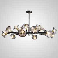 Потолочная люстра JANICA L18 Brass Black
