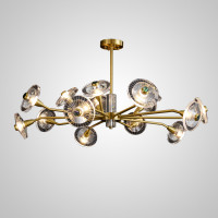 Потолочная люстра JANICA L15 Brass