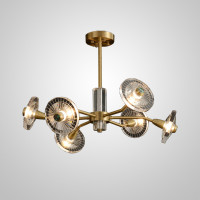 Потолочная люстра JANICA L6 Brass