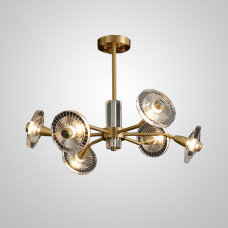 Потолочная люстра JANICA L6 Brass