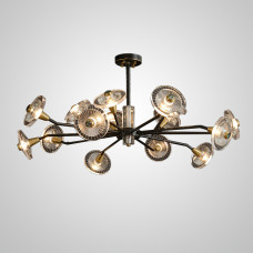 Потолочная люстра JANICA L15 Brass Black
