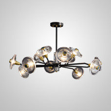 Потолочная люстра JANICA L12 Brass Black