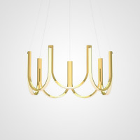 Подвесная люстра U-SERIES for Arpel D100 Gold