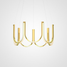 Подвесная люстра U-SERIES for Arpel D80 Gold