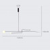 Подвесной светильник LINES F