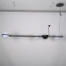 Реечный подвесной светильник PALMA Wall lamp 3 шара + 1 вазон горизонтальная