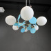 Люстра на штанге MATISSE BLUE D55