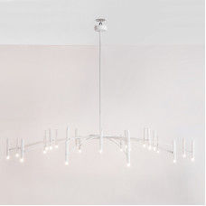 Люстра POP P40 Chandelier 24 lamps D130 Mod.B White
