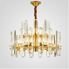 Люстра RH BONNINGTON Chandelier brass D660