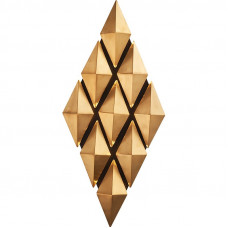 Бра Honeycomb Gold lozenges Wall Lamp