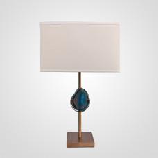 Настольная лампа Blue Agate Table Lamp