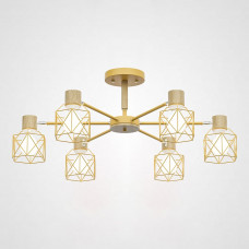 Потолочная люстра CORF B3 Yellow 6 lamps