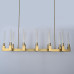 Люстра CANELLE Linear Chandelier 12 Modern Brass
