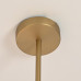 Люстра CANELLE Linear Chandelier 12 Modern Brass