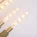 Люстра CANELLE Linear Chandelier 12 Modern Brass