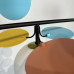Потолочная люстра MATISSE B D120 Black Multicolor
