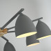 Потолочная люстра NOA 8 Gray by ImperiumLoft