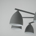 Потолочная люстра NOA 8 Gray by ImperiumLoft