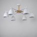 Потолочная люстра NOA 6 White by ImperiumLoft