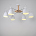 Потолочная люстра NOA 6 White by ImperiumLoft